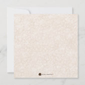 チョコレート&ミントブライダルシャワー招待状 招待状 (裏面)