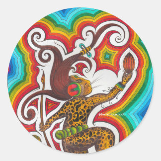 チョコレート ラウンドシール