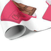 チョコレート ラッピングペーパー (ロールコーナー)