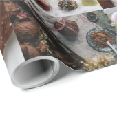 チョコレート ラッピングペーパー (ロールコーナー)