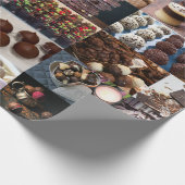 チョコレート ラッピングペーパー (角)