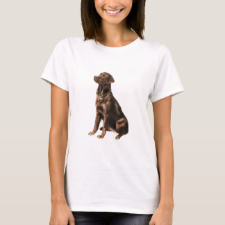 チョコレート ラブラドール レトリバー 1 Tシャツ