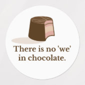 チョコレート ラベル (デザイン1)