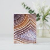 チョコレート・リボン瑪瑙 ポストカード (スタンド正面)