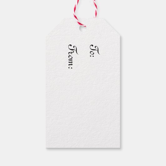 チョコレート&ワインボトルワインテイスティングディナーパーティー ギフトタグ (裏面)