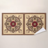 チョコレート ワイン バスタオル (バスタオル)