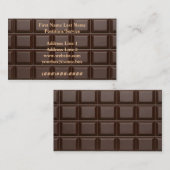 チョコレート 名刺 (正面/裏面)