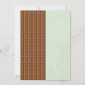 チョコレート&恐竜ANY AGE誕生日ジョイントパーティー 招待状 (裏面)