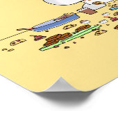 チョコレート。朝食だけじゃない。バイボイントン ポスター (角)