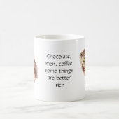 チョコレート、男性、コーヒーは、いくつかのより良いリッチ マグカップ (中央)