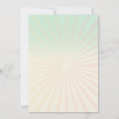 チョコレートcandylandの誕生日の招待 招待状 (裏面)