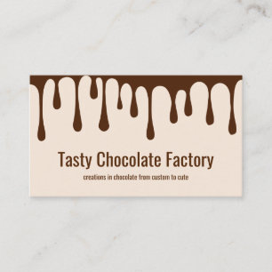 チョコレートConfectionerのテーマ 名刺