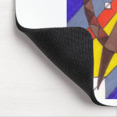 チョコレートLabcasso マウスパッド (コーナー)