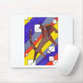 チョコレートLabcasso マウスパッド (マウス)