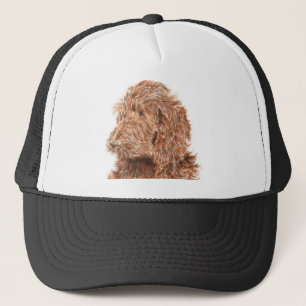 チョコレートLabradoodle #2の帽子 キャップ