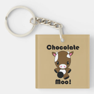 チョコレートMooのかわいい牛 キーホルダー
