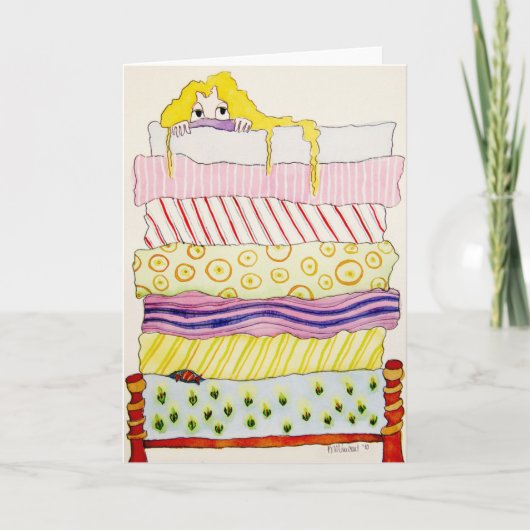 チョコレートNotecardの口やかましい感覚 カード (正面)