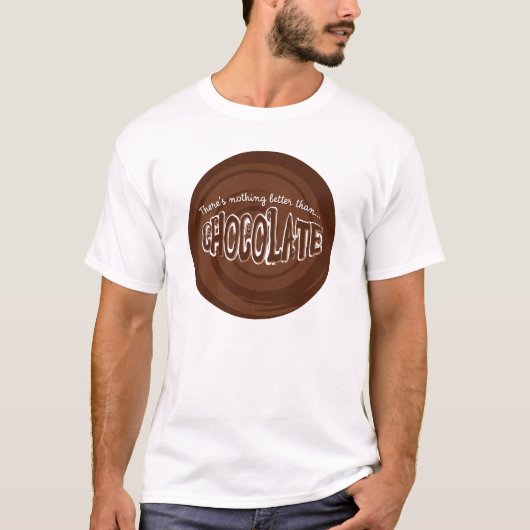 チョコレートTシャツ Tシャツ (正面)