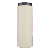 チョコレーフランスのトパーティースティインレンアート タンブラー (裏面)