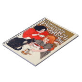 チョコレーフランスのトパーティースティインレンアート ノートブック (左側)