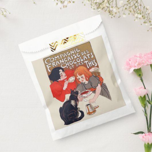 チョコレーフランスのトパーティースティインレンアート フェイバーバッグ (封をした状態)