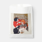 チョコレーフランスのトパーティースティインレンアート フェイバーバッグ (正面)