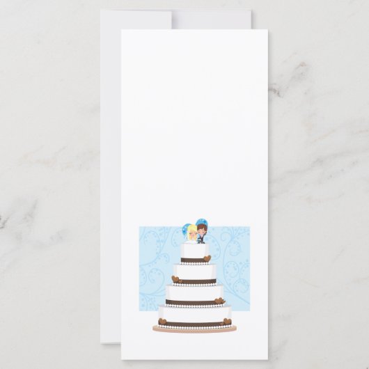 チョコレー結婚トケーキ (裏面)