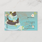 チョコレ結婚ートケーキ/ベーカリー/パティシセリ 名刺 (裏面)