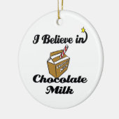 チョコ信じラミック セラミックオーナメント (左)