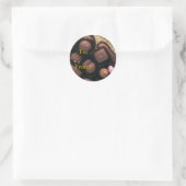 チョコ動揺してラウンドシール – 2 ラウンドシール (バッグ)