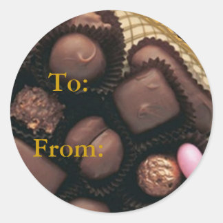 チョコ動揺してラウンドシール – 2 ラウンドシール