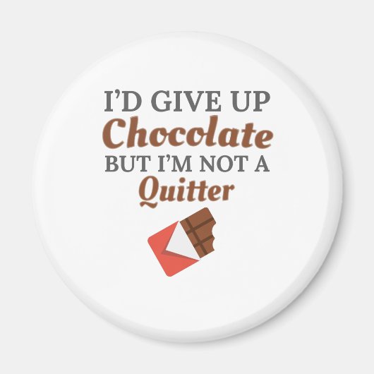 チョコ好きチョコ与えレコ好きだけど違う マグネット (正面)