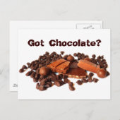 チョコ得ト？ ポストカード (正面/裏面)