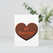 チョコ得ト？ ポストカード (スタンド正面)