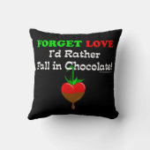 チョコ忘れーの秋が大好き クッション (裏面)