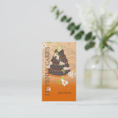 チョコ結婚ーズケーキ/ベーカリー/パティスリー 名刺 (スタンド正面)