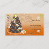 チョコ結婚ーズケーキ/ベーカリー/パティスリー 名刺 (裏面)