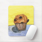 チョコ絵を描ートチップマフィンマウスパッド マウスパッド (マウス)