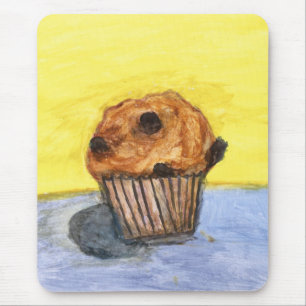 チョコ絵を描ートチップマフィンマウスパッド マウスパッド