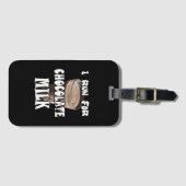 チョコ走ルミルク走の ラゲッジタグ (正面横)