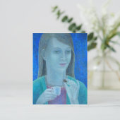 チョコ2011の女の子 ポストカード (スタンド正面)