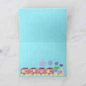 チョチョトレイン第2誕生日カード カード (内部)