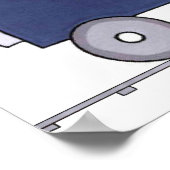 チョチョ電車 ポスター (角)