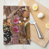 チョッカブロック キッチンタオル (四つ折り)