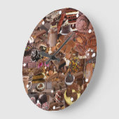 チョッカブロック ラージ壁時計 (傾斜)