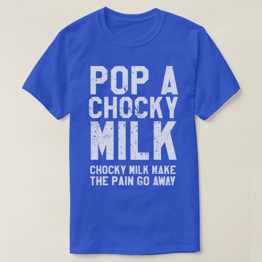 チョッキーなミルク Tシャツ (デザイン正面)