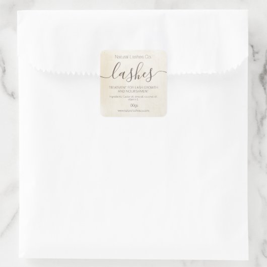 チョッキーヴィンテージまつ毛ブロウ増粘剤 スクエアシール (バッグ)