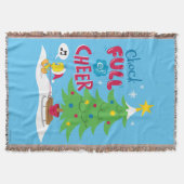 チョックは応援 スローブランケット (正面)