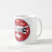 チョック遠くに! コーヒーマグカップ (正面右)