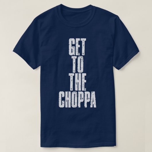 チョッパに行く Tシャツ (デザイン正面)